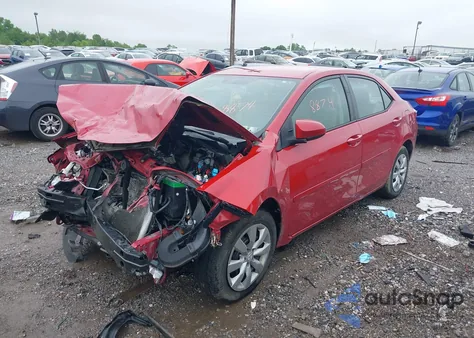 2016 Toyota Corolla Le z USA, uszkodzony, nr VIN 2T1BURHE6GC650713